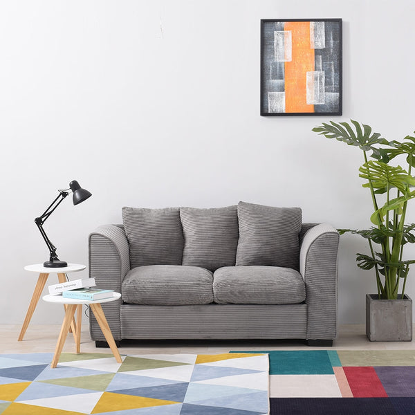 Panana Livingroom Furnitures Corner Sofa Bed /Footstool Seater with Armrest Cushions Pillows